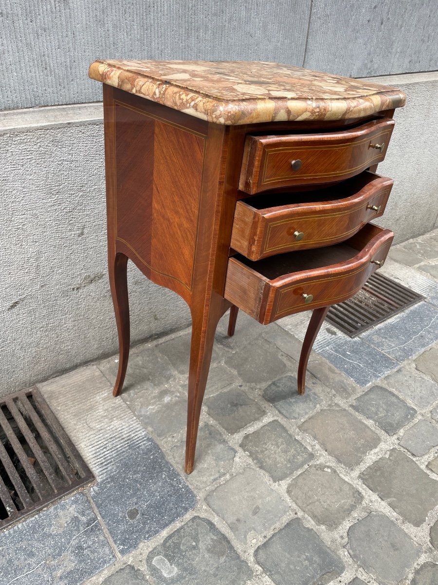 Meuble D’appoint En Marqueterie -photo-4