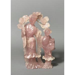Rose Quartz Sculpture