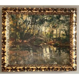 Oil On Canvas, Animated Landscape