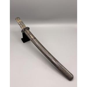 Japanese Wakizashi, With A Stingray-skin Scabbard And Kozuka – Circa 1860