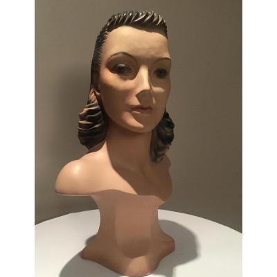 Bust Of Woman For Hatter