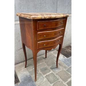 Small Side Chest Furniture In Marquetry