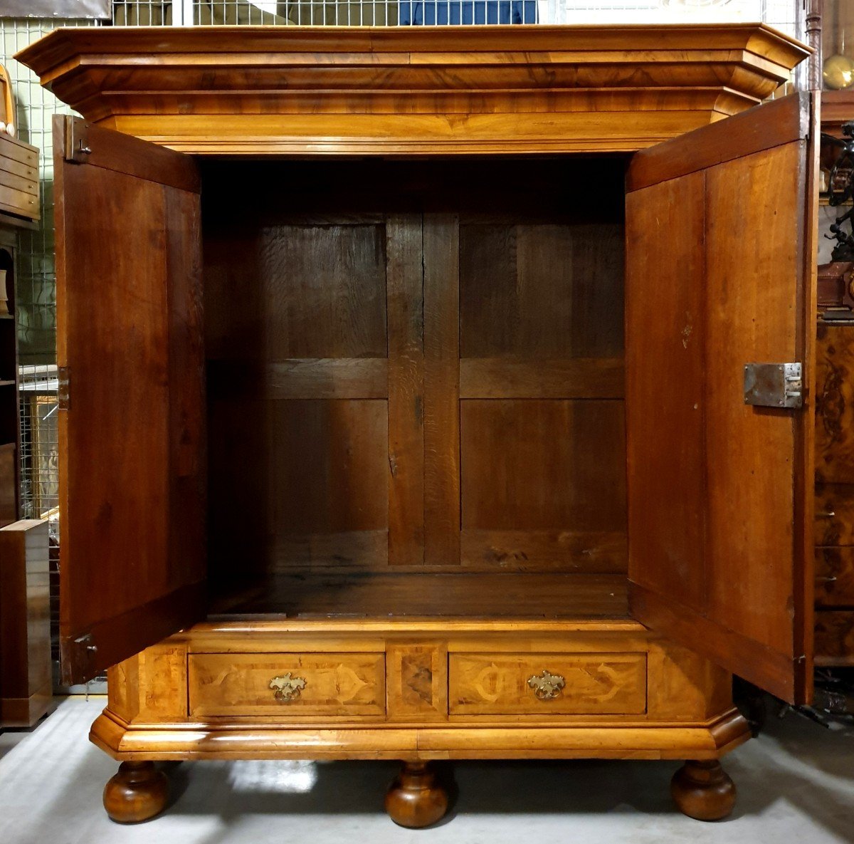 Baroque Wardrobe Germany Eighteenth Century Wardrobe-photo-2