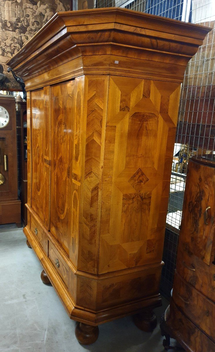 Armoire Baroque Armoire Allemagne XVIIIe Siècle-photo-3