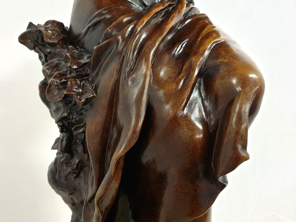 Figure En Bronze Mathurin Moreau 75 Cm-photo-3