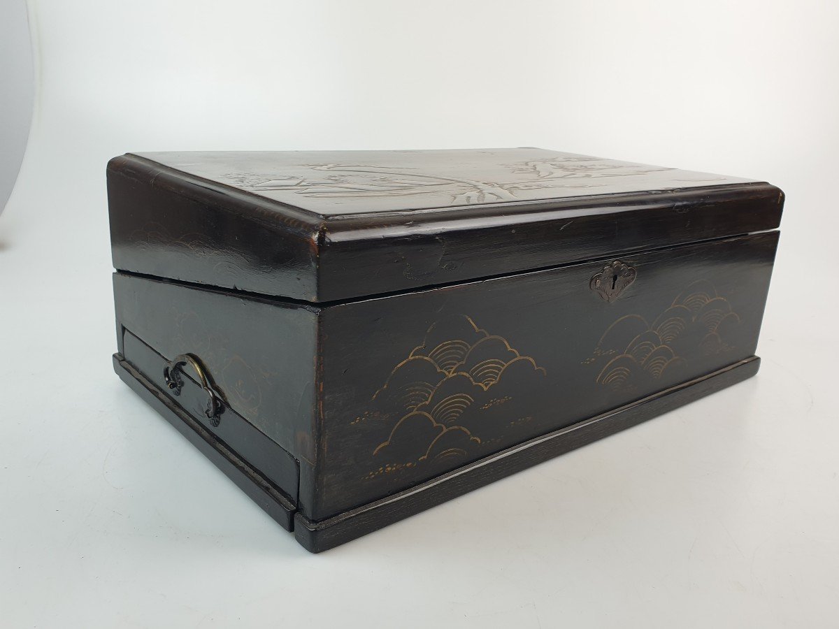 Travel Desk Box Japan 19th Century-photo-5