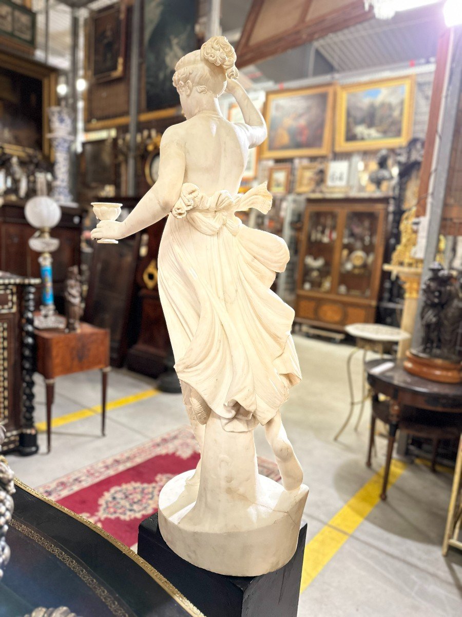 Marble Figure Hebe Antonio Canova 117 Cm-photo-7