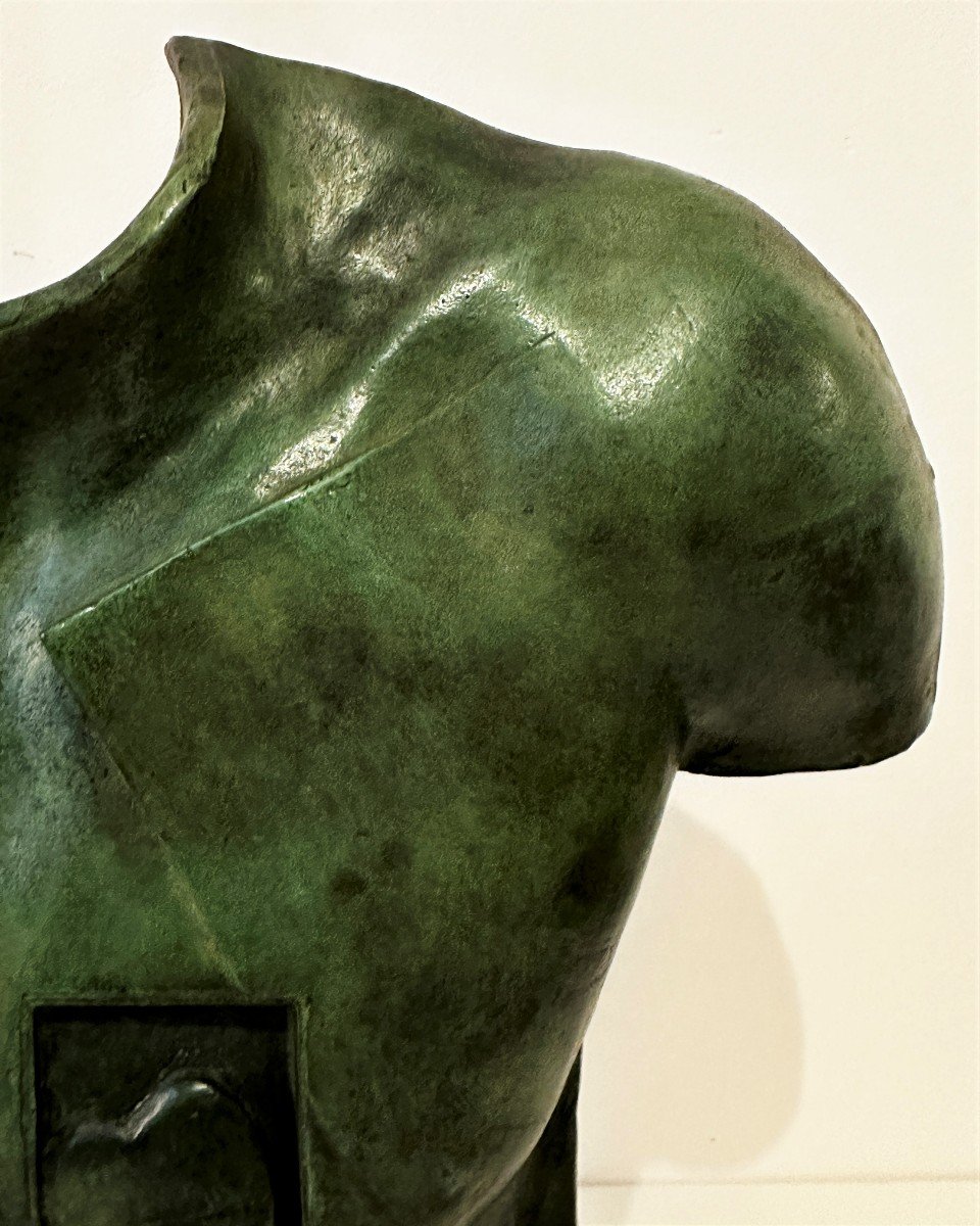 Igor Mitoraj (1944-2014) "helios" Sculpture En Bronze-photo-4