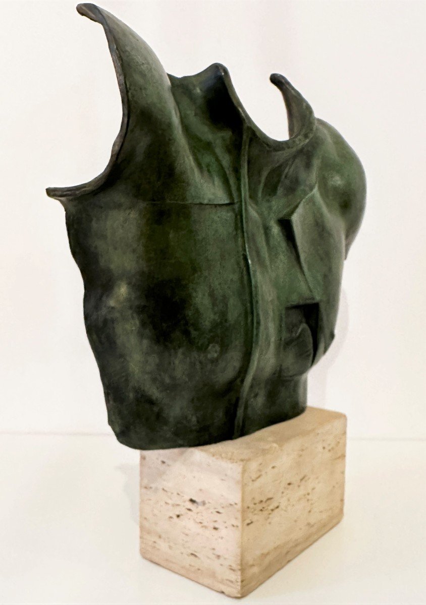 Igor Mitoraj (1944-2014) "helios" Sculpture En Bronze-photo-3
