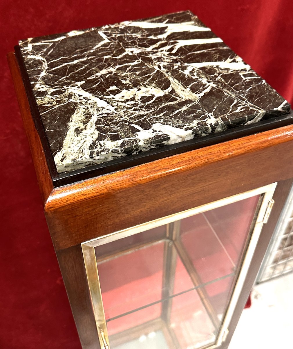 Elegant 1930s French Art Deco Display Cabinet-photo-4