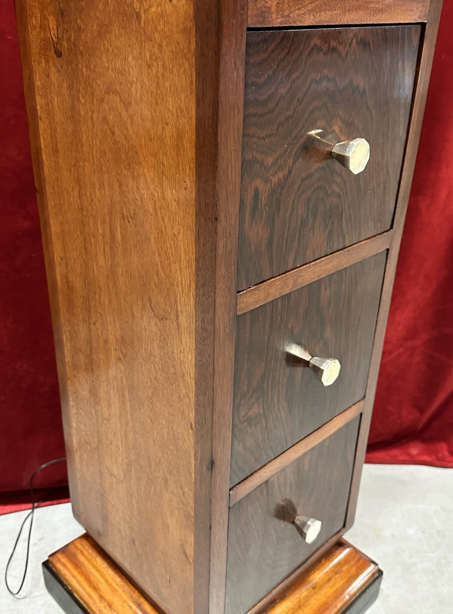 Elegant 1930s French Art Deco Display Cabinet-photo-6