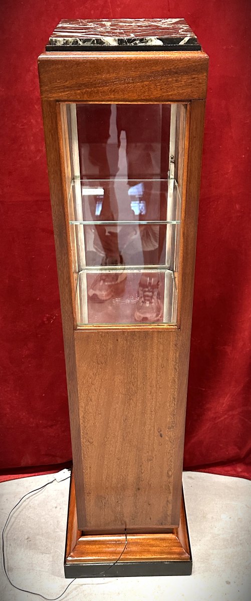 Elegant 1930s French Art Deco Display Cabinet-photo-8