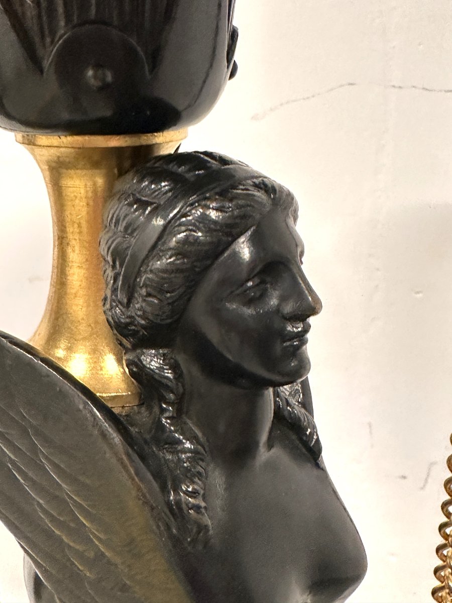19th Century Neo-classical Style Bronze Pedestal -photo-3
