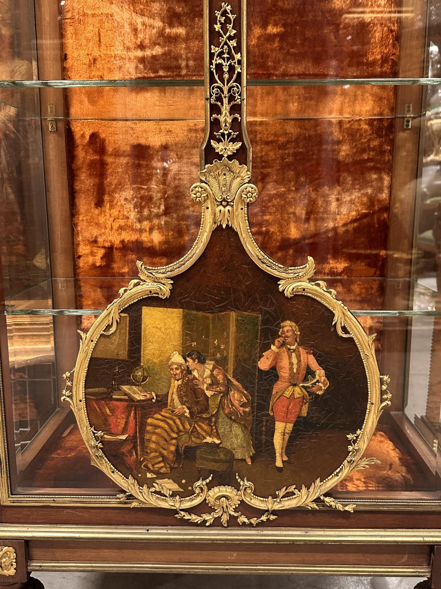 Louis Majorelle - Louis XV Style Vitrine, Late 19th Century-photo-2