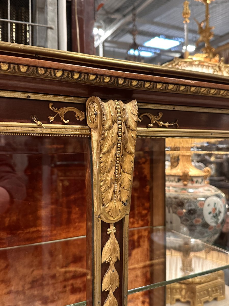 Louis Majorelle - Louis XV Style Vitrine, Late 19th Century-photo-3