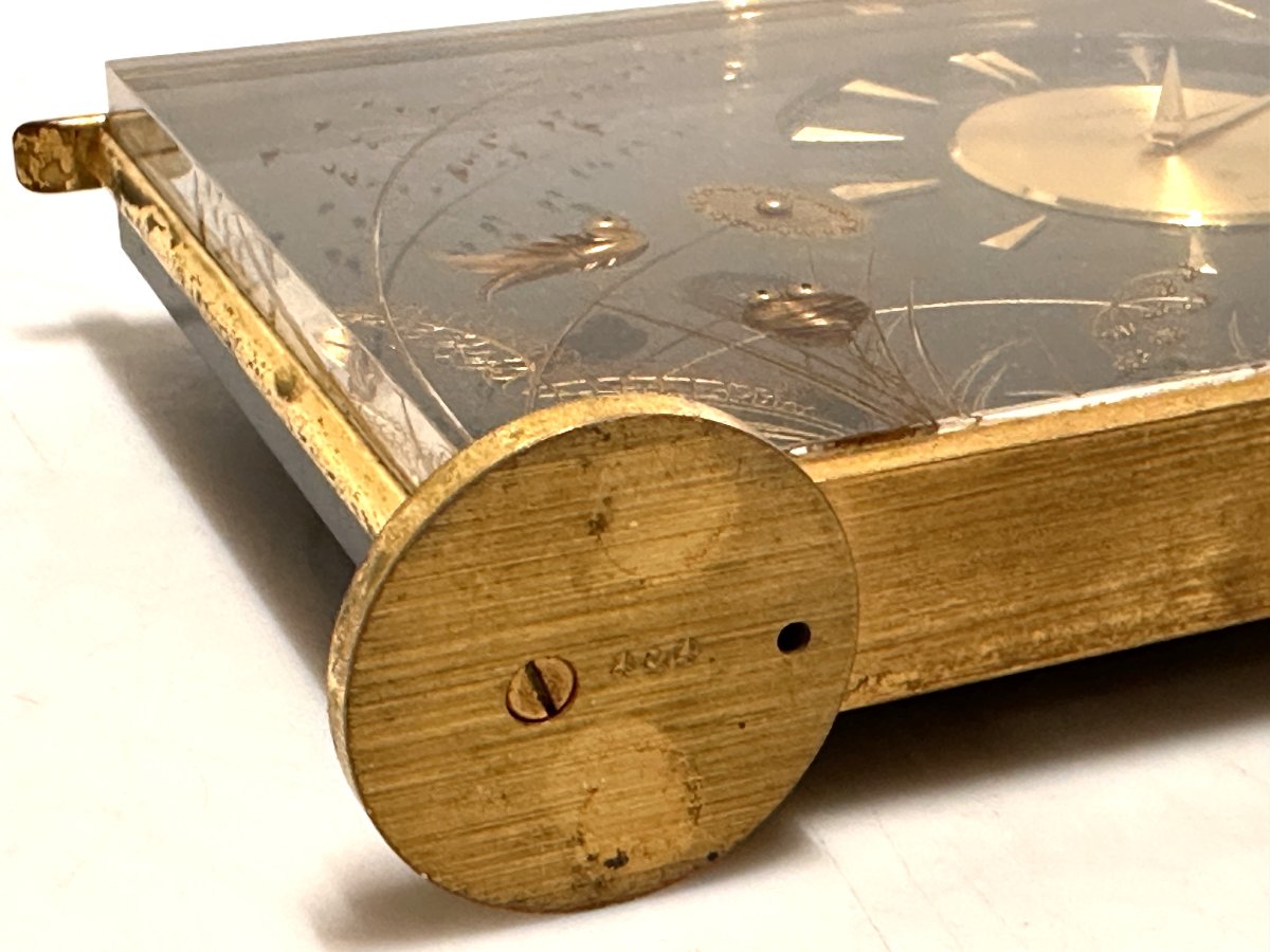 Jaeger-LeCoultre Modèle “Marina” vers 1950–1960 Pendule de Table -photo-5