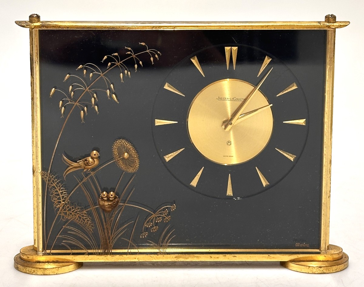 Jaeger-LeCoultre Modèle “Marina” vers 1950–1960 Pendule de Table 