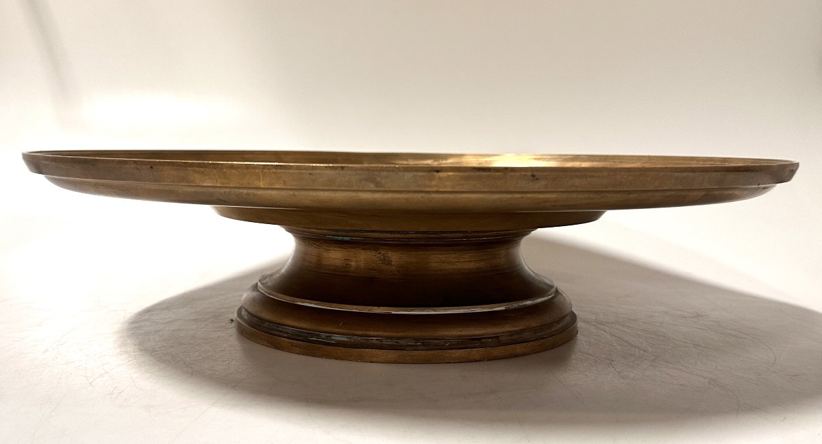 Bronze Centerpiece "en Agrois Bios" Signed "robert F." 19th Century -photo-6