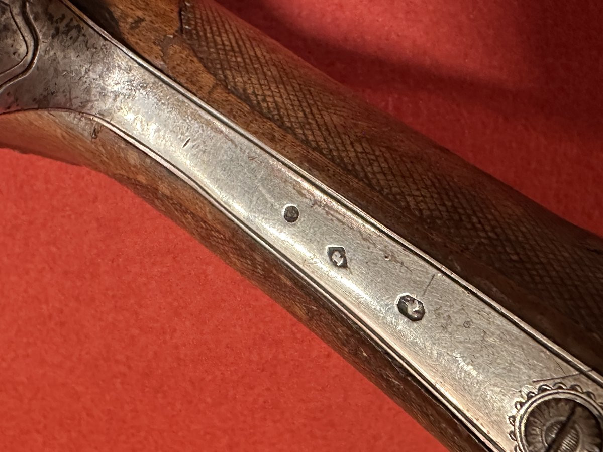 Luxury Flintlock Hunting Rifle – Jean-baptiste Thomas, Saint-étienne, 18th Century-photo-3