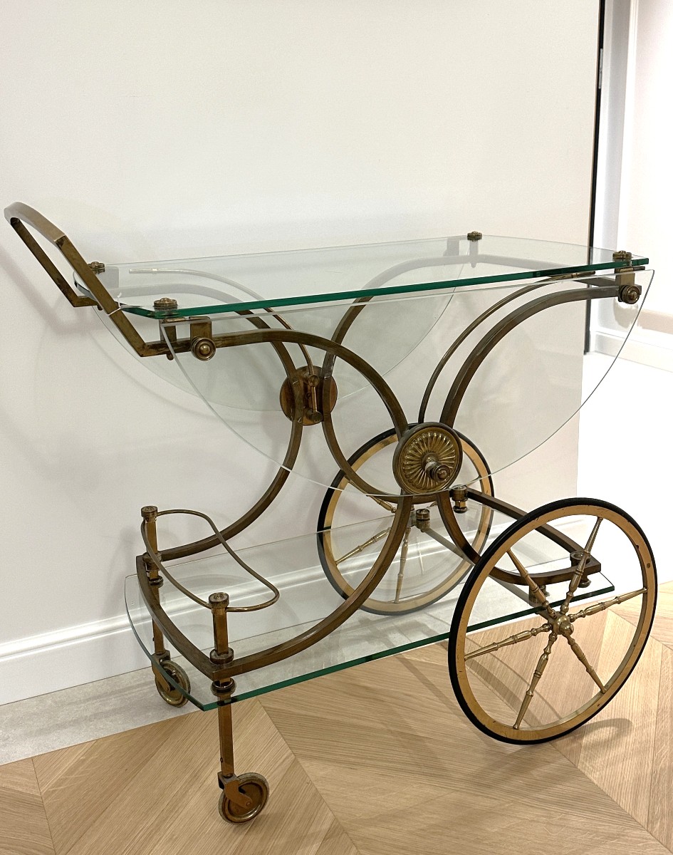 Table Roulante Art Déco, Maison Baguès, vers 1940