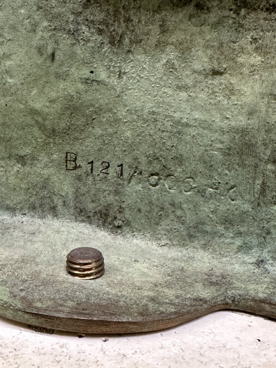 Igor Mitoraj “asclepios” Patinated Bronze Sculpture With Certificate, 1988-photo-3