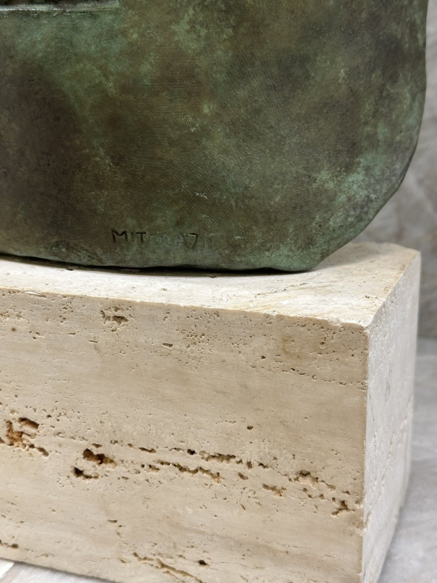 Igor Mitoraj “asclepios” Patinated Bronze Sculpture With Certificate, 1988-photo-2