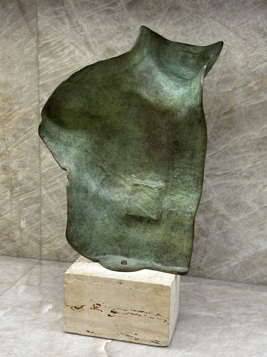 Igor Mitoraj “asclepios” Patinated Bronze Sculpture With Certificate, 1988-photo-4