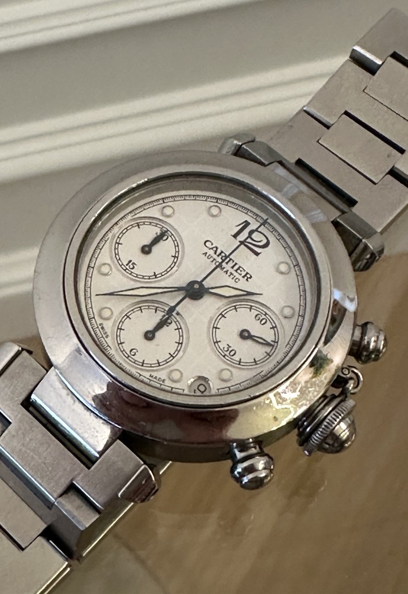 Cartier Pasha C Chronograph, Ref. 2412, Unisex Watch-photo-2