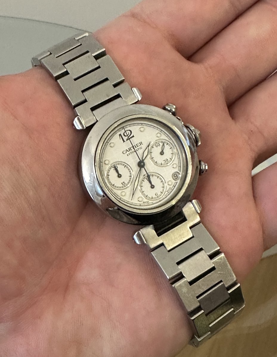 Cartier Pasha C Chronograph, Ref. 2412, Unisex Watch-photo-3