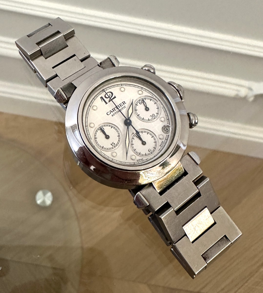 Cartier Pasha C Chronograph, Ref. 2412, Unisex Watch