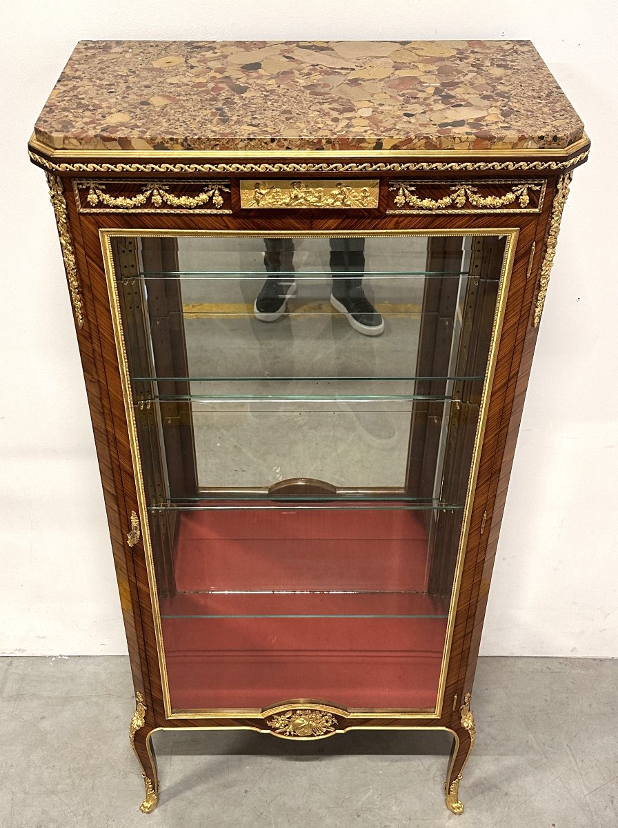 Vitrine Signed François Linke  19th Century-photo-3