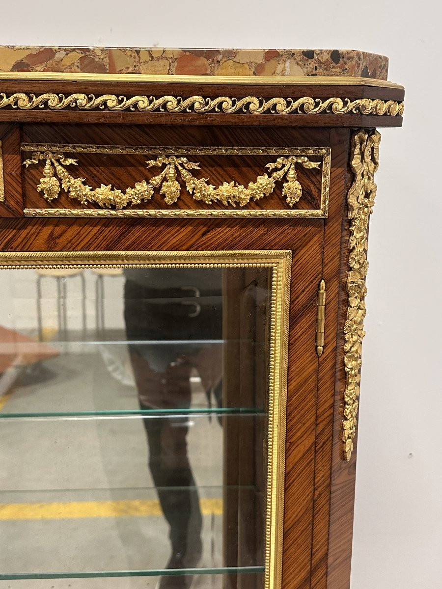 Vitrine Signed François Linke  19th Century-photo-4