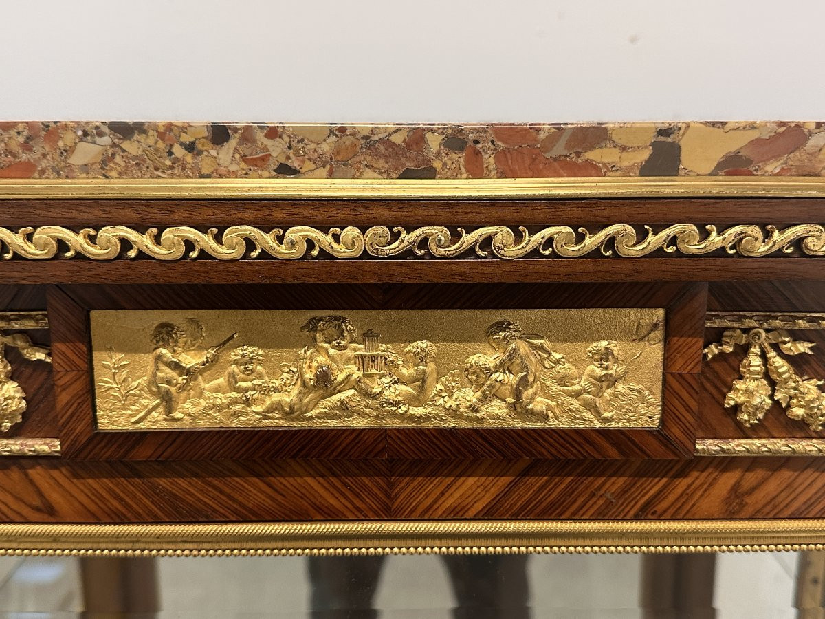Vitrine Signed François Linke  19th Century-photo-3