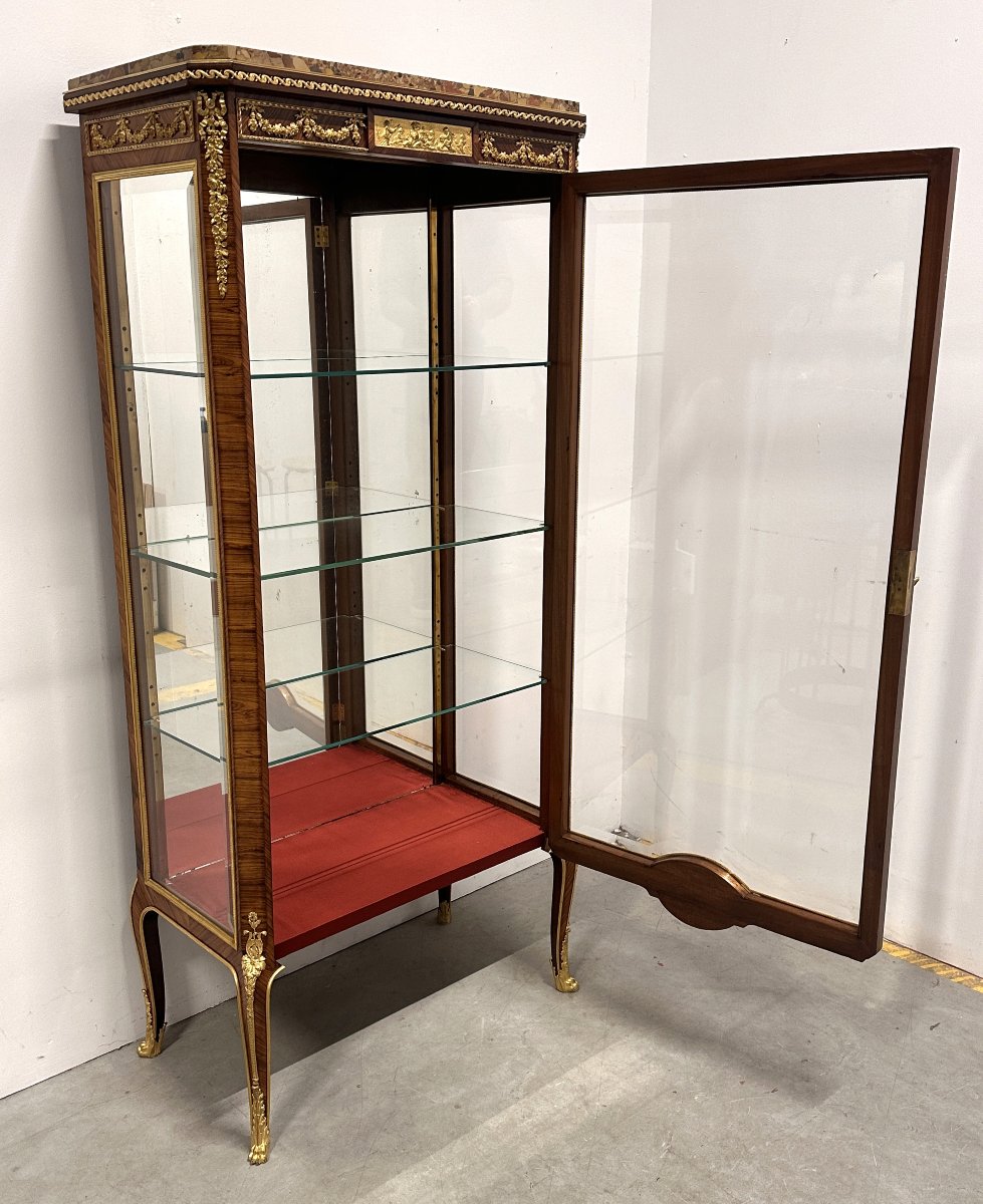 Vitrine Signed François Linke  19th Century-photo-6