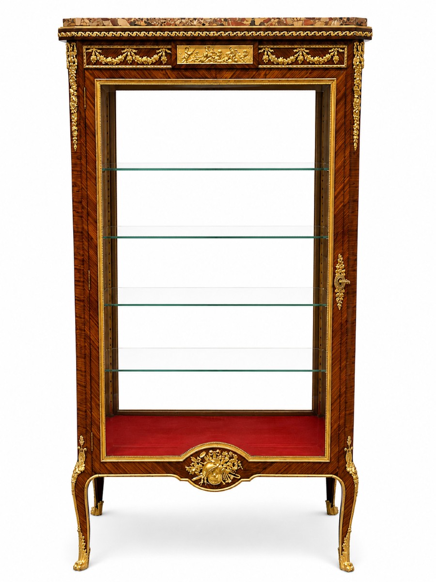 Vitrine Signed François Linke  19th Century