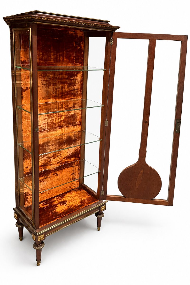 Louis XV Style Display Cabinet Att. Louis Majorelle, Late 19th Century-photo-2