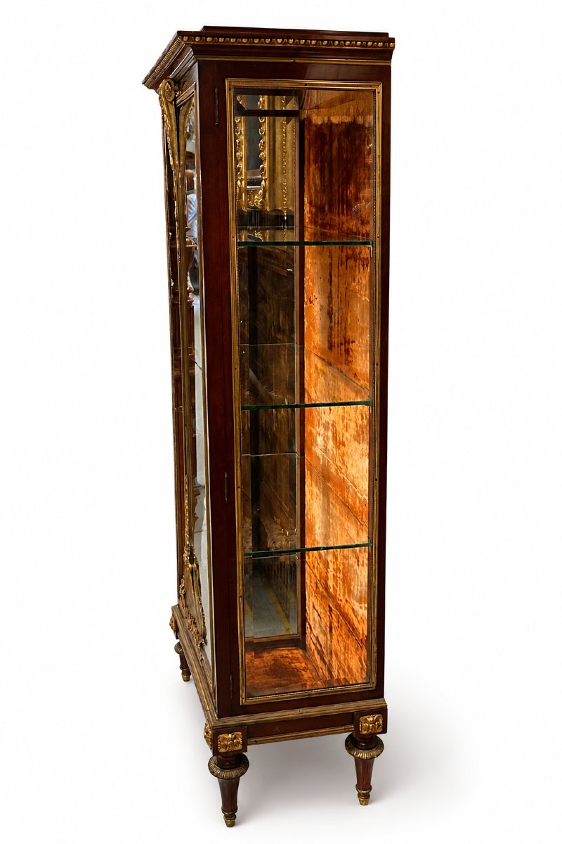 Louis XV Style Display Cabinet Att. Louis Majorelle, Late 19th Century-photo-4