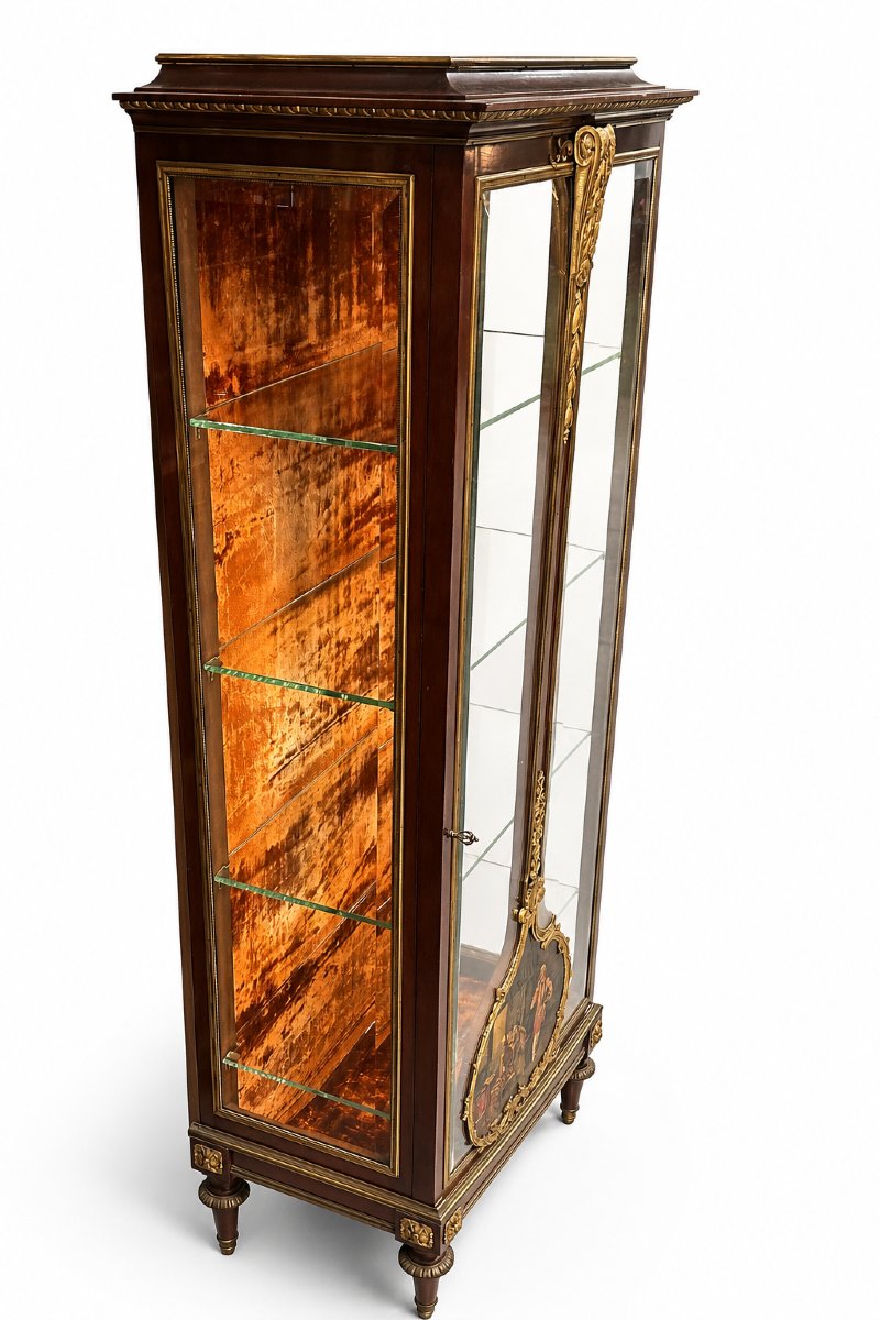 Louis XV Style Display Cabinet Att. Louis Majorelle, Late 19th Century-photo-4