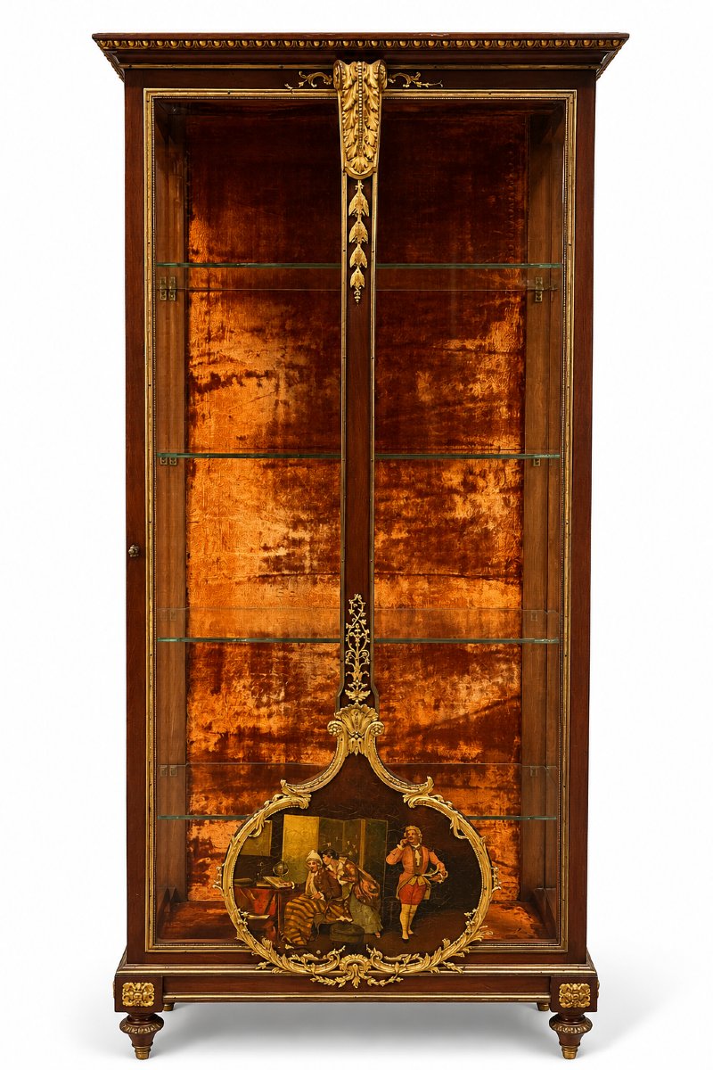 Louis XV Style Display Cabinet Att. Louis Majorelle, Late 19th Century
