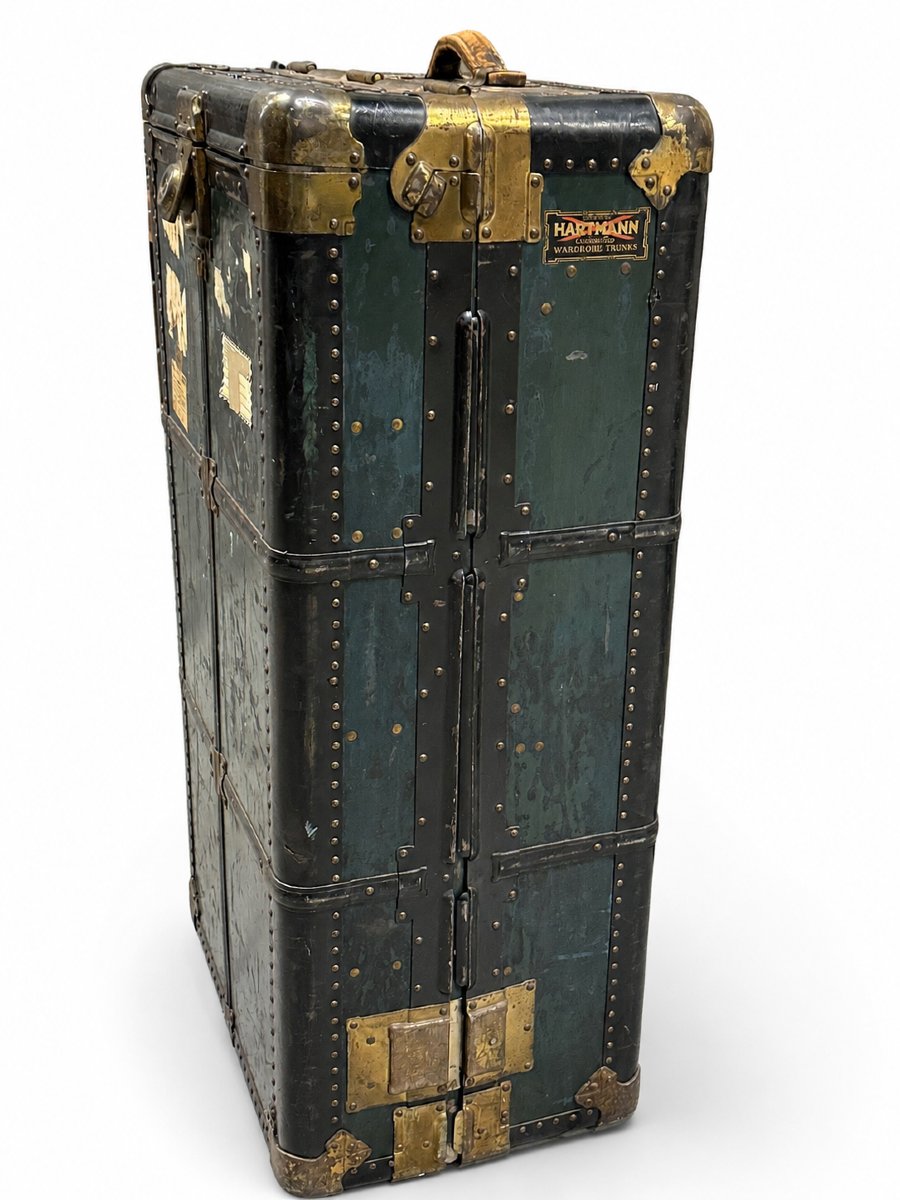 Malle-Armoire de Voyage Hartmann, debut XXe siècle-photo-4