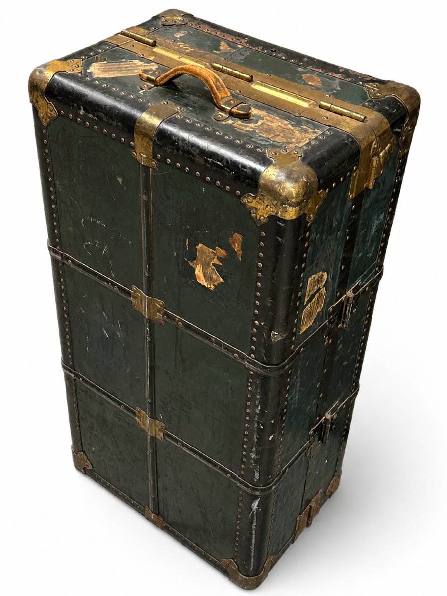 Malle-Armoire de Voyage Hartmann, debut XXe siècle-photo-5