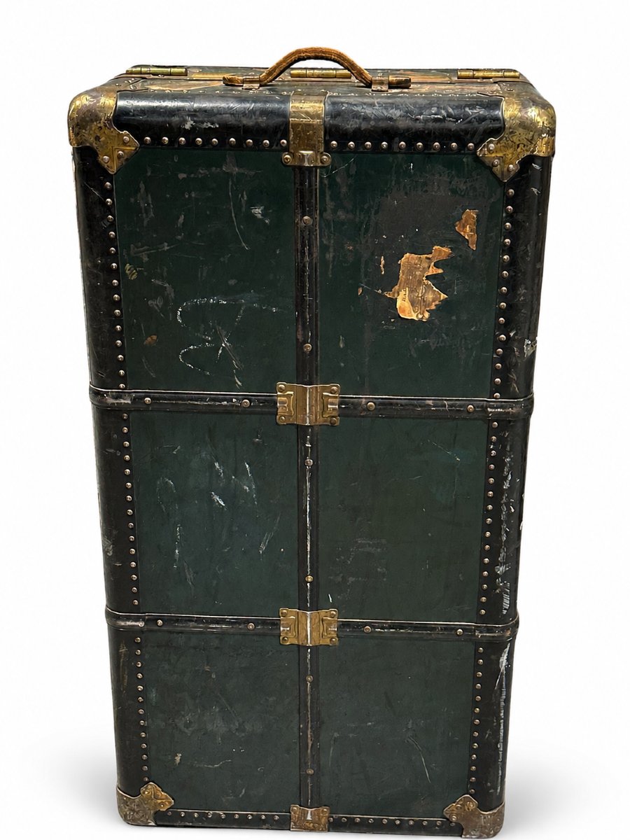 Malle-Armoire de Voyage Hartmann, debut XXe siècle-photo-7
