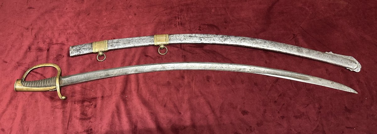 Sabre de Gendarmerie du Grand-Duché de Berg, debut XIXe époque Napoléonienne-photo-1