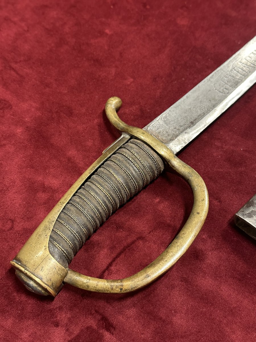 Sabre de Gendarmerie du Grand-Duché de Berg, debut XIXe époque Napoléonienne-photo-7
