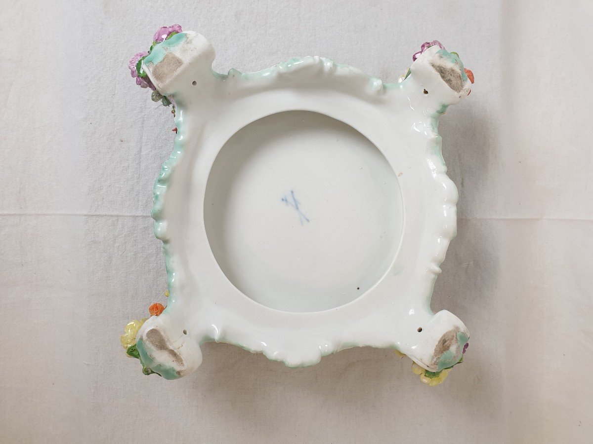Centre De Table Meissen Porcelaine Model 2772 E. A. Leuteritz-photo-1