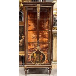 Louis Majorelle - Vitrine de style Louis XV fin XIXe siècle