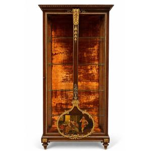 Vitrine de style Louis XV att. Louis Majorelle, fin XIXe siècle