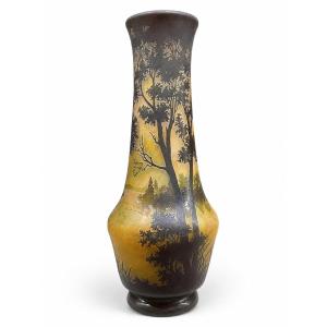 Grand Vase Daum Nancy Art Nouveau 53 cm