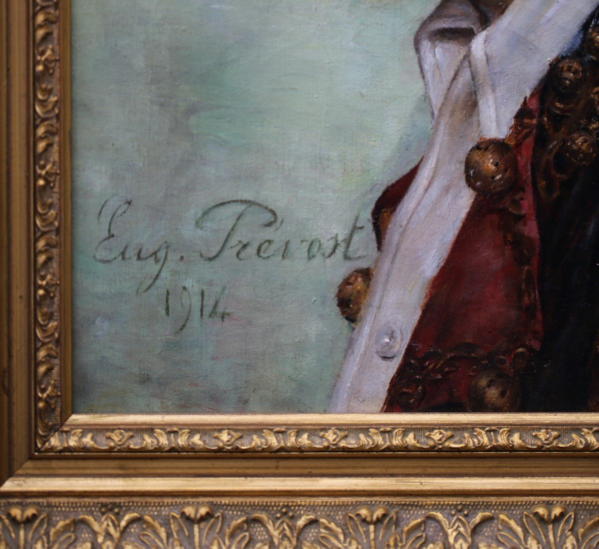 Eugène Prevost 1880-1974, Portrait Of A Matador In Profile-photo-4