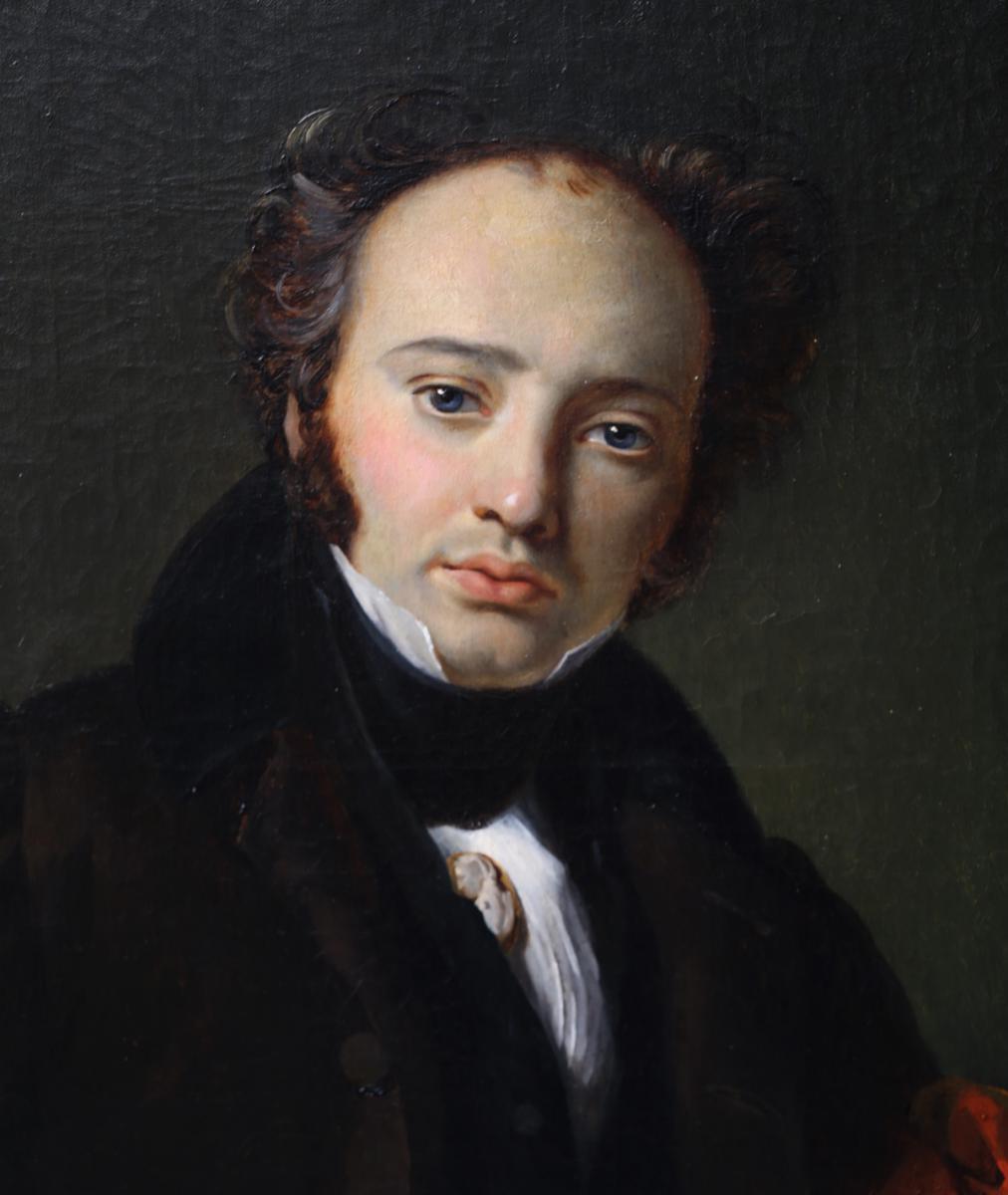 Portrait Du Geologue Auguste Engelspach Dit Larivière 1833-photo-3